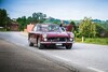 Car for checkup at Ferrari Kessel Classic