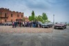 Car for checkup at Ferrari Kessel Classic